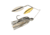 Berkley Power Blade Standard Double Willow Spinnerbait, 1/2oz, Shad Spawn/Gold + Silver, 1570565