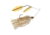 Berkley Power Blade Standard Double Willow Spinnerbait, 3/8oz, Crypto/Gold + Gold, 1570554