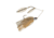Berkley Power Blade Standard Double Willow Spinnerbait, 3/8oz, Herring/Silver + Silver, 1570555