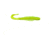 Berkley PowerBait Curly Bones Soft Bait, 3in, 10 Pack, Citrus Blast, 1571450
