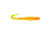 Berkley PowerBait Curly Bones Soft Bait, 3in, 10 Pack, Citrus Punch, 1571449