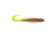 Berkley PowerBait Curly Bones Soft Bait, 3in, 10 Pack, Gold Cracker/Chartreuse, 1571451