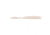 Berkley PowerBait MaxScent Flat Worm, 3.6in, 10 Pack, White Pearl, 1482228