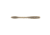 Berkley PowerBait MaxScent Flat Worm, 4.5in, 8 Pack, Smelt, 1546026