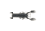 Berkley PowerBait MaxScent Lilft Trooper Soft Bait, 2 1/2in, 8 Pack, Black Powder, 1520667