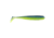 Berkley PowerBait Power Swimmer Swimbaits, 2.8in, 8 Pack, Electric Blue Chartreuse, 1523393