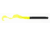 Berkley PowerBait Power Worms Soft Bait, 7in, 13 Pack, Black/Chartreuse, 1307478