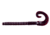 Berkley PowerBait Power Worms Soft Bait, 7in, 13 Pack, Plum, 1307492