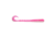 Berkley PowerBait Rib Worm Soft Bait Lures, 4in, 10 Pack, Pink Shad, 1593187