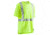 Berne Hi-Vis Type R Class 2 Pocket Tee - Mens, Yellow, 4XL HVK002YWT600
