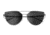 Bertha Aria Polarized Sunglasses, Silver Frame, Black Lens - Womens, BRSBR025PKX