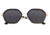 Bertha Ariana Polarized Sunglasses - Women's, Black/Black, One Size, BRSBR038BK