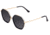 Bertha Ariana Polarized Sunglasses - Women's, Black/Black, One Size, BRSBR038BK