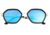 Bertha Ariana Polarized Sunglasses - Women's, Black/Blue, One Size, BRSBR038BL