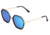 Bertha Ariana Polarized Sunglasses - Women's, Black/Blue, One Size, BRSBR038BL