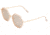 Bertha Ariana Polarized Sunglasses - Women's, Pink/Clear, One Size, BRSBR038CL