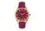 Bertha Clara Leather-Band Watch, Hot Pink, BTHBR8104