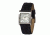 Bertha Bettie Ladies Watch, Black Leather Band, Silver Bezel, White Analog Dial, Silver Hand BTHBR102