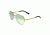 Bertha Bianca Womens Polarized Sunglasses, Gold/Celeste Gold BRSBR020G