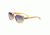 Bertha Brittany Single Vision Prescription Sunglasses, Cream/Black Frame, BRSBR005ZSV