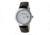 Bertha Eden Mother-Of-Pearl Leather-Band Watch w/Date, Silver/Black, Standard BTHBR6501