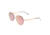 Bertha Hadley Sunglasses, Rose Gold/Pink, One Size, BRSBR021RG