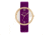 Bertha Ingrid Leather-Band Watch, Fuchsia, One Size, BTHBR9104