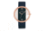 Bertha Ingrid Leather-Band Watch, Navy, One Size, BTHBR9106