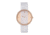 Bertha Ingrid Leather-Band Watch, White, One Size, BTHBR9105