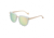 Bertha Jenna Polarized Sunglasses, Mint/Gold-Green, One Size, BRSBR029CB