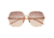 Bertha Priscilla Polarized Sunglasses - Womens, Pink Frame, Pink Lens, Pink/Pink, One Size, BRSBR055C4