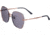 Bertha Renata Sunglass - Womens, Rose Gold/Black, One Size, BRSBR046BK