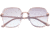 Bertha Renata Sunglass - Womens, Rose Gold/Pink, One Size, BRSBR046LB