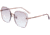 Bertha Renata Sunglass - Womens, Rose Gold/Pink, One Size, BRSBR046LB