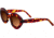 Bertha Severine Handmade in Italy Sunglass - Womens, Tortoise, One Size, BRSIT100-2