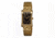 Bertha Vera Ladies Watch, Gold Metal Band, Gold Bezel, Black Analog Dial, Gold Hand, 32 Stones BTHBR607