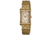Bertha Vera Ladies Watch, Gold Metal Band, Gold Bezel, White Analog Dial, Gold Hand, 32 Stones BTHBR608