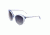 Bertha Violet Polarized Sunglasses, Blue / Black BRSBR012B