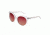 Bertha Violet Polarized Sunglasses, Clear / Brown BRSBR012C
