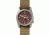Bertucci Watches A-2T Field Colors Watch with Crimson dial/titanium case, 40mm 12050