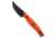 Bestech Knives Bestech Heidi Blacksmith #3 Fixed Blade Knife Orange G-10 2.3" Black BFK08B, Orange, 14C28N, adult, BHQ-221469