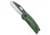 Bestech Knives Bestech Knives Explorer Tanto Flipper Liner Lock Knife Green G-10 3" Satin SW, Green, D2, adult, BHQ-136301