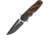 Bestech Knives Freefall Linerlock Folding Knife, Black and orange, Black and orange sculpted G10 handle, BT2007B