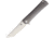 Bestech Knives Kendo Framelock Folding Knife, Stripe, Stripe anodized titanium handle, BT1903-F