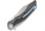 Bestech Knives Pterodactyl Framelock Bronze Folding Knife, 3.75in Satin S35Vn SS Blade, Bronze Titanium Handle With Carbon Fiber Insert, Pocket Clip, Black Nylon Belt Sheath, Bronze, BT1801C