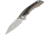 Bestech Knives Pterodactyl Framelock Bronze Folding Knife, 3.75in Satin S35Vn SS Blade, Bronze Titanium Handle With Carbon Fiber Insert, Pocket Clip, Black Nylon Belt Sheath, Bronze, BT1801C