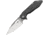Bestech Knives Shodan Framelock Folding Knife, Carbon fiber handle with titanium back handle, BT1910C