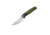 Bestech Knives Swordfish BG03A in 3.8 in Plain Edge Folding Bladem, Black and Green G10 Handle, BG03A