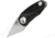 Bestech Knives Tulip Framelock Black Folding Knife, 1.25 stonewash finish Bohler M390 stainless blade, Black stonewash finish titanium handle, BT1913E