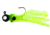 Betts Krinkle Jig, 1/32 oz Chartreuse, 3/Pack, 58-3-10